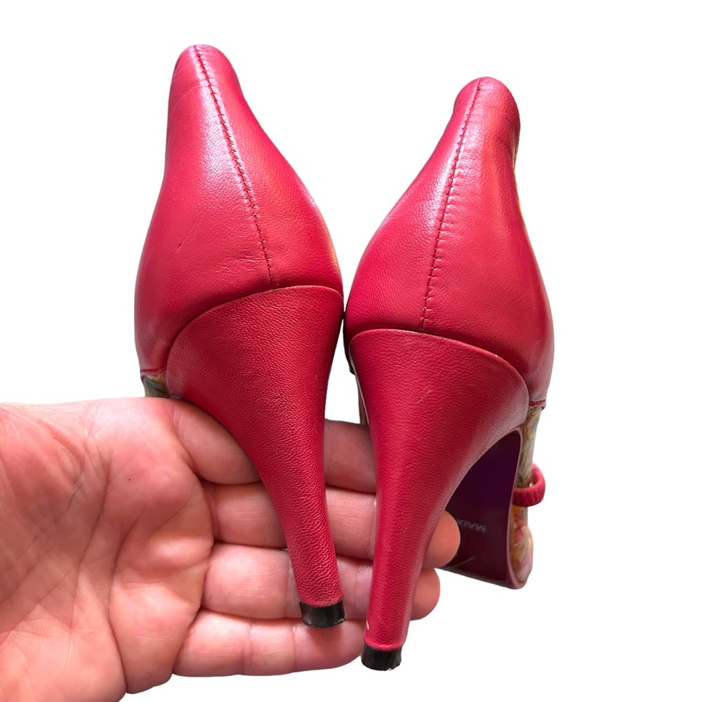 Irregular Choice Pink Floral Heels - Picture 5 of 7